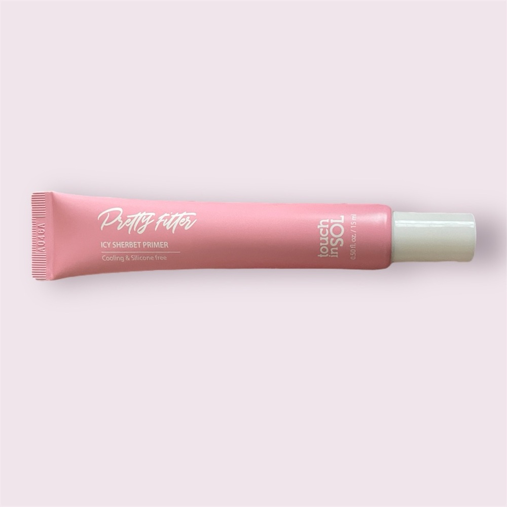 NEW Pretty Filter Icy Sherbet Makeup Primer Touch In Sol Mini Travel Size 0.5oz